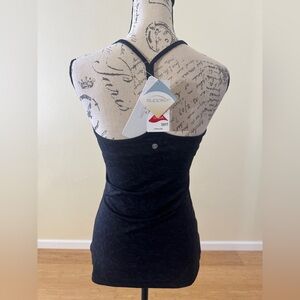 CRZ YOGA Black Camouflage Tank Top